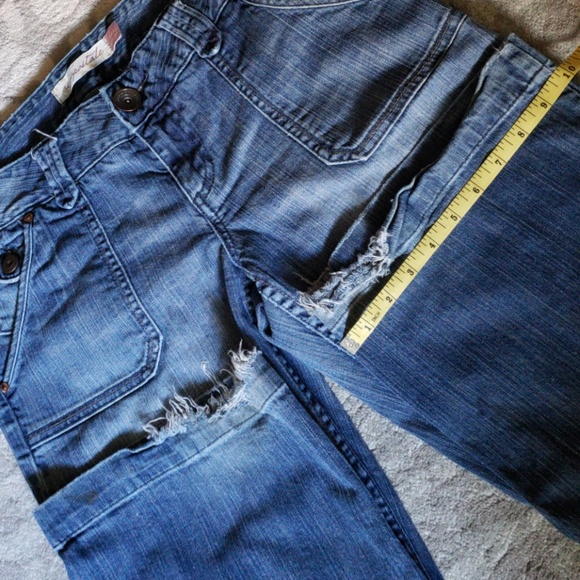 ●SOLD ON MERC●Aeropastale size 11/12 wide leg jean - Picture 5 of 8